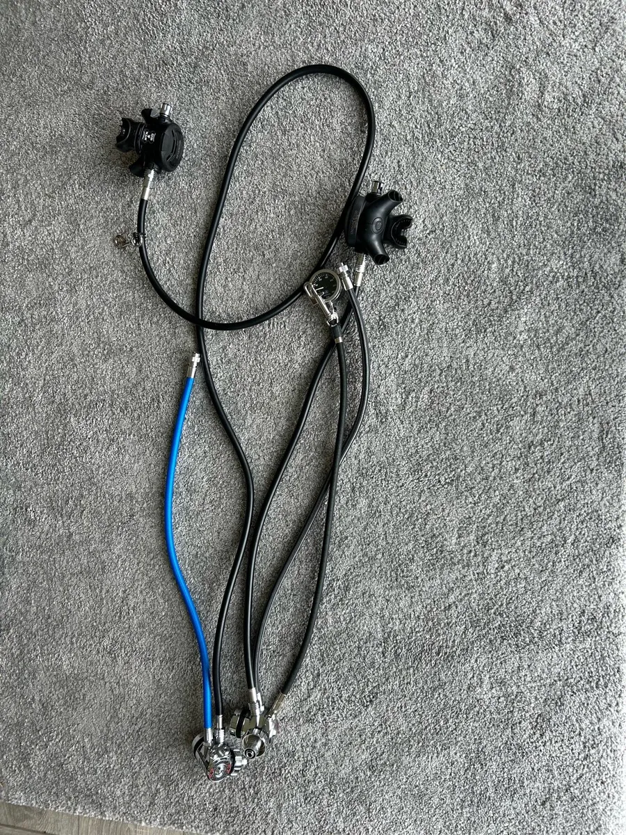 Apeks Tek3 Twin Set Regulators, apeks tech SPG - Image 4