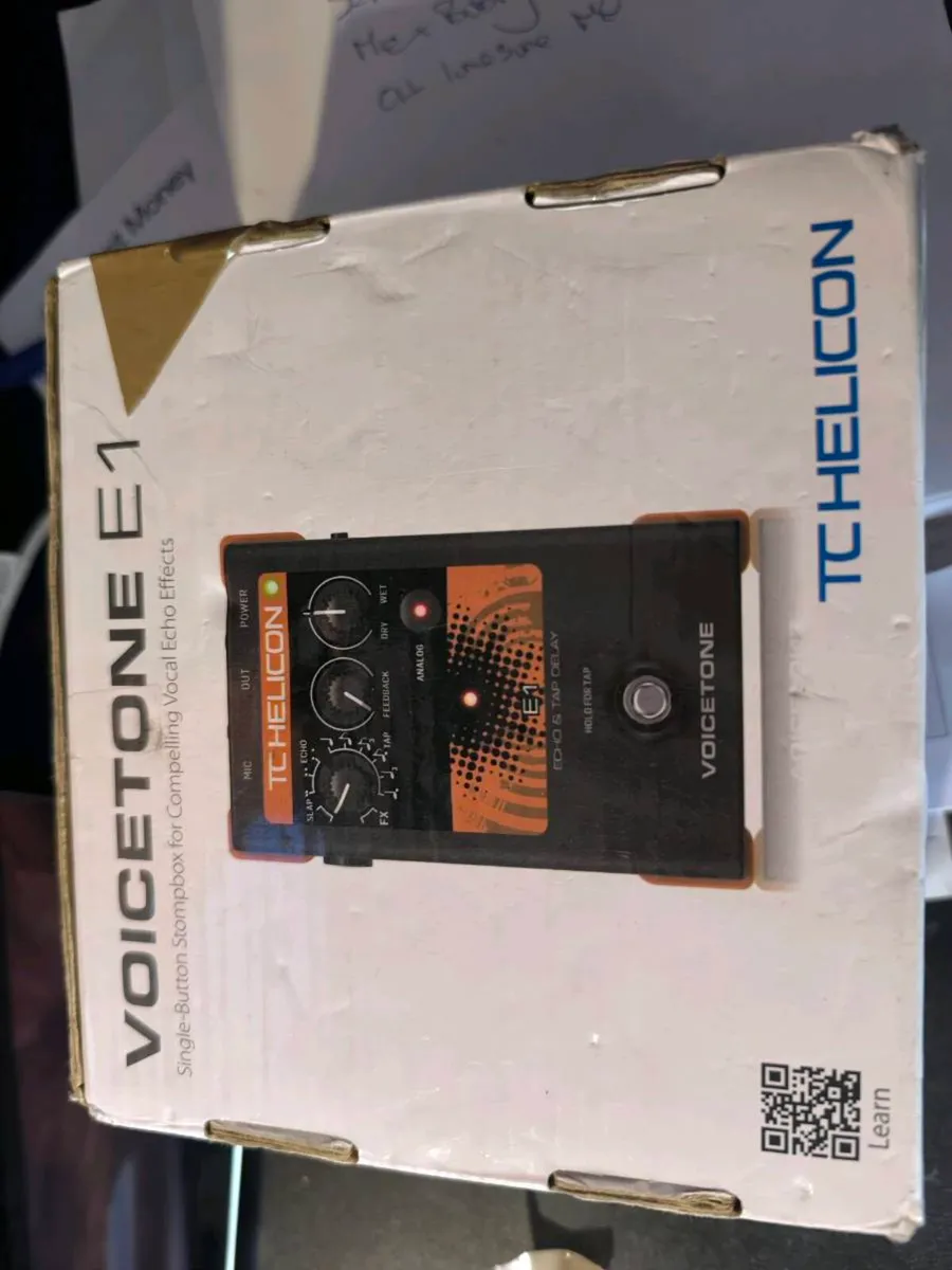 Helicon Vocal Tone E1 Reverb/Delay Pedal - Image 1