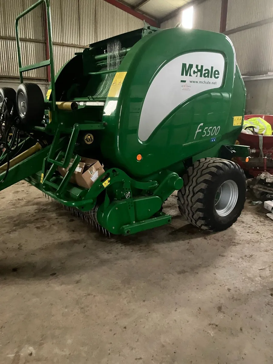 Mchale Round baler 2020 and  Conor wrapper - Image 2