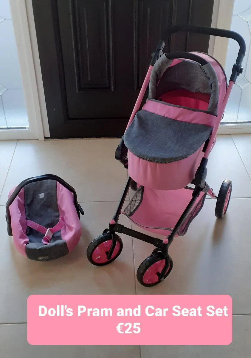 Doll's Pram and Car Seat