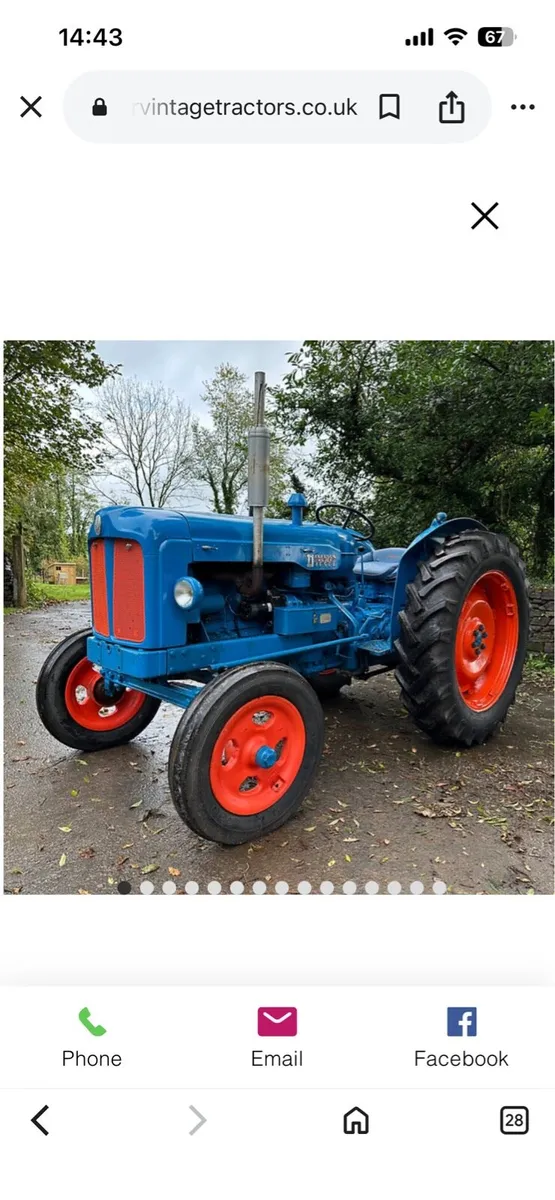 Fordson major wanted