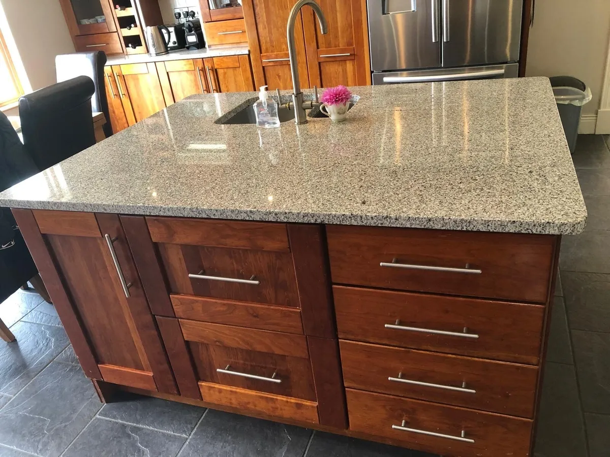 Solid cherrywood kitchen for sale - Image 2