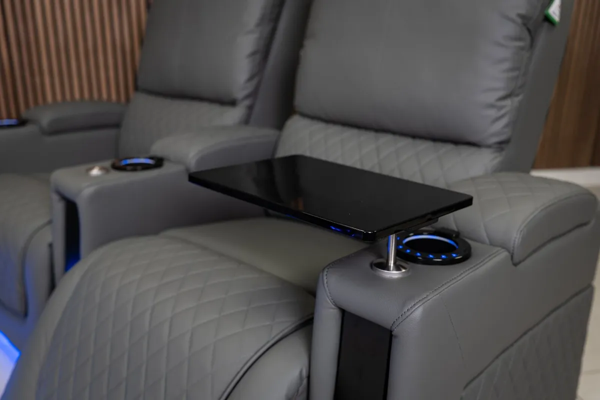 2 Seater Sienna Electric Leather Recliner Sofa - Image 4