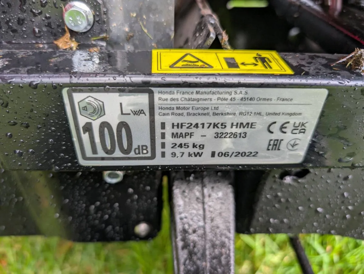 Honda 2417 lawnmower - Image 4