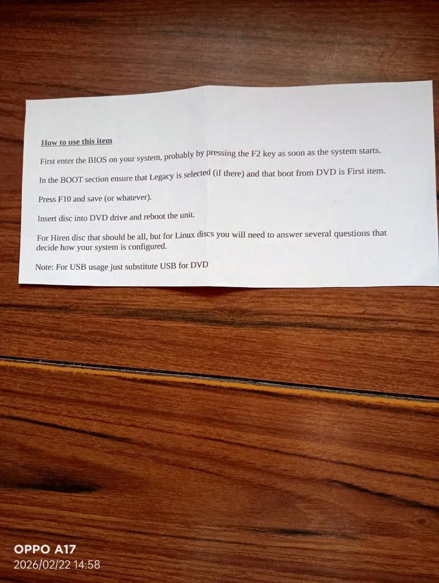 Linux os disc - Image 2