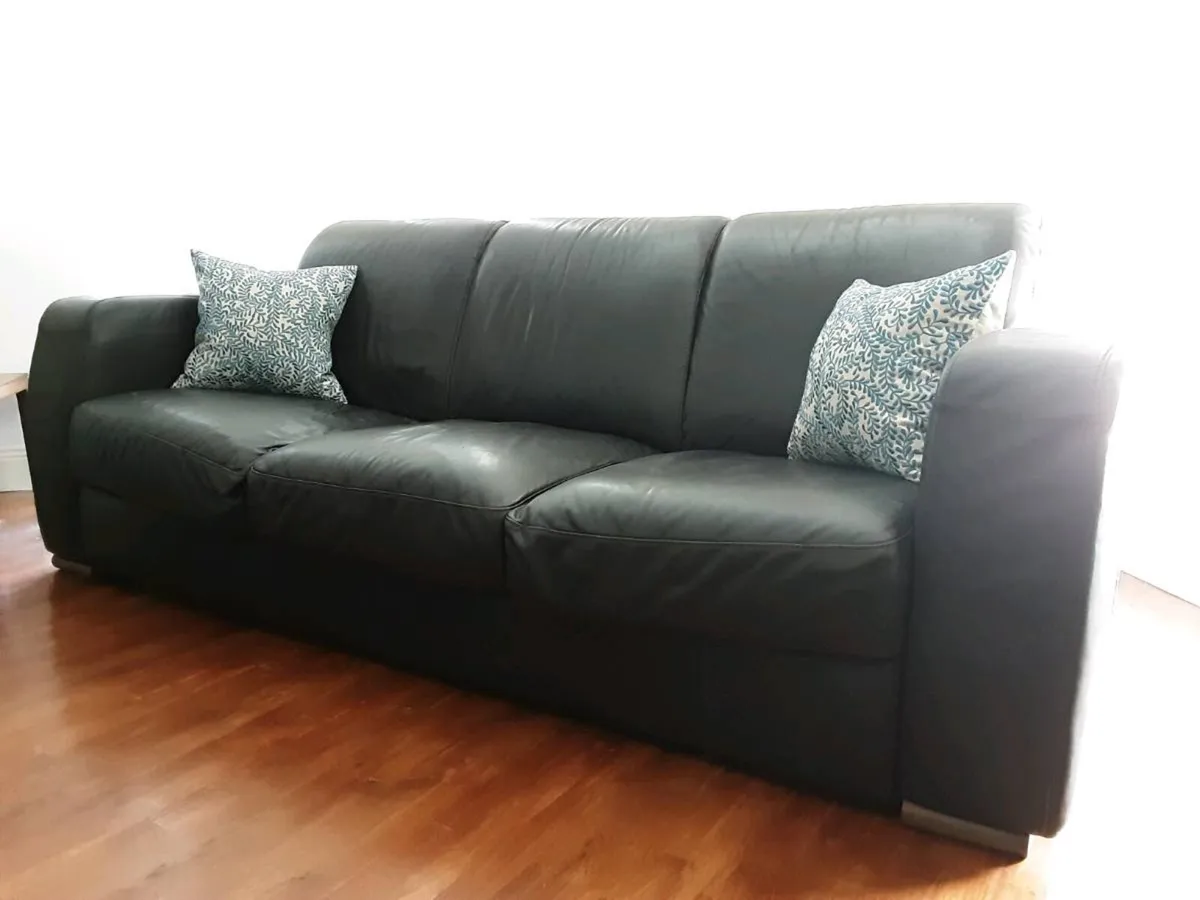 Natuzzi Sofa and Armchair - Image 1