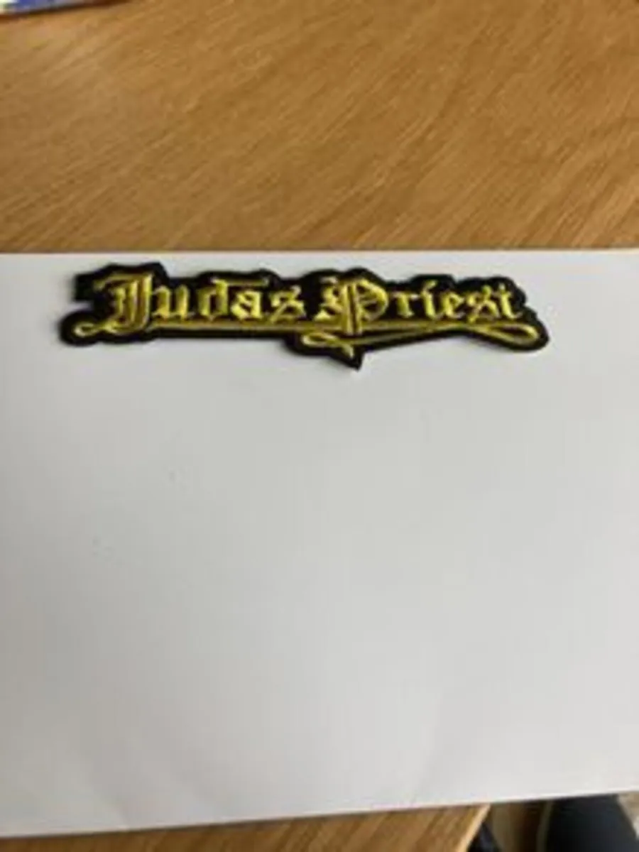 Judas Priest Iron on/Sew on Patch