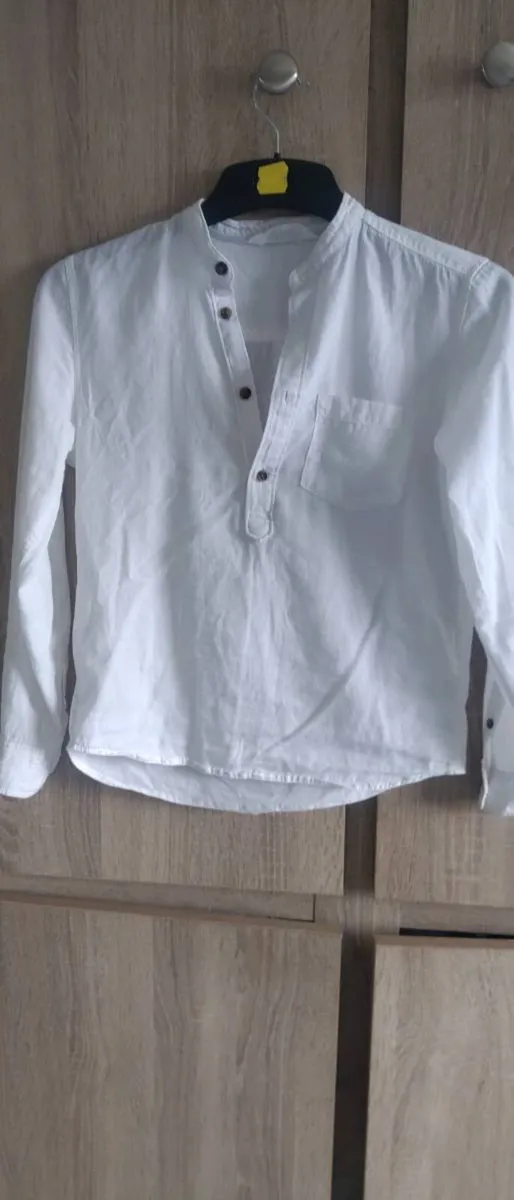 h&m 9/10 cotton short white boy - Image 1