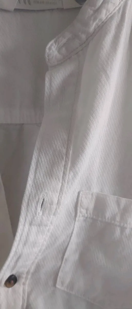 h&m 9/10 cotton short white boy - Image 2