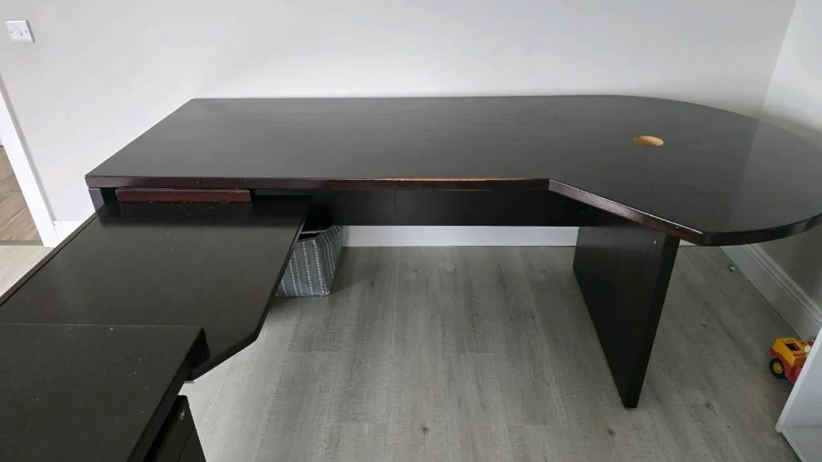 Mahogany Office Desk - Image 1