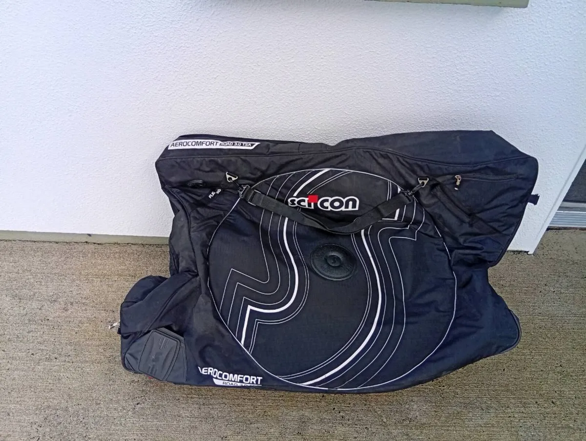Scicon aerocomfort 3.0 TSA bike bag - Image 1