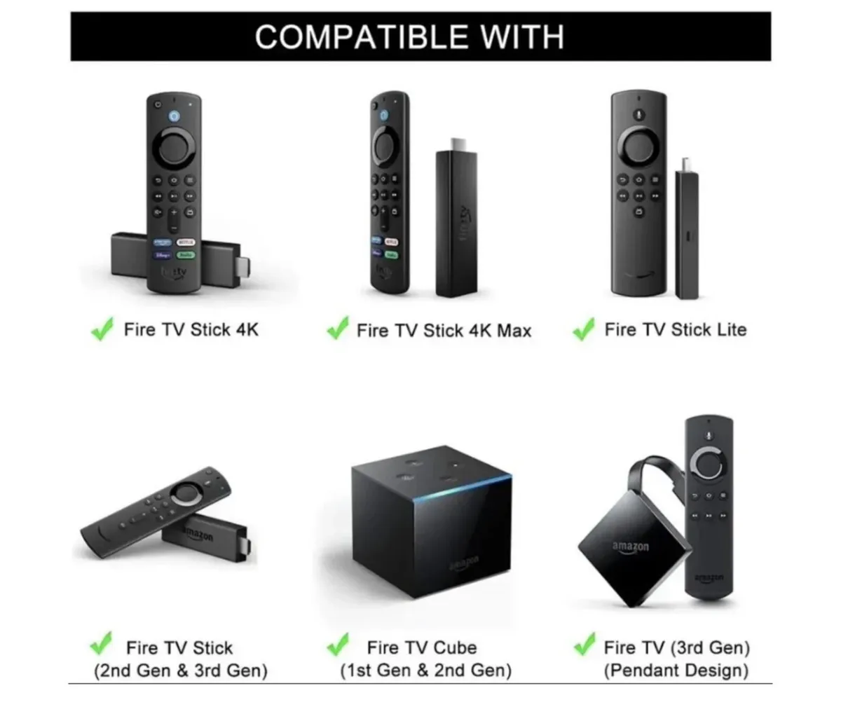 Remote Control For Amazon Firestick 4K Lite Max NE - Image 3
