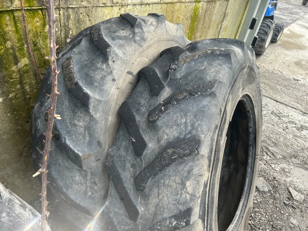 340/85 R24 Front Tyres - Image 1