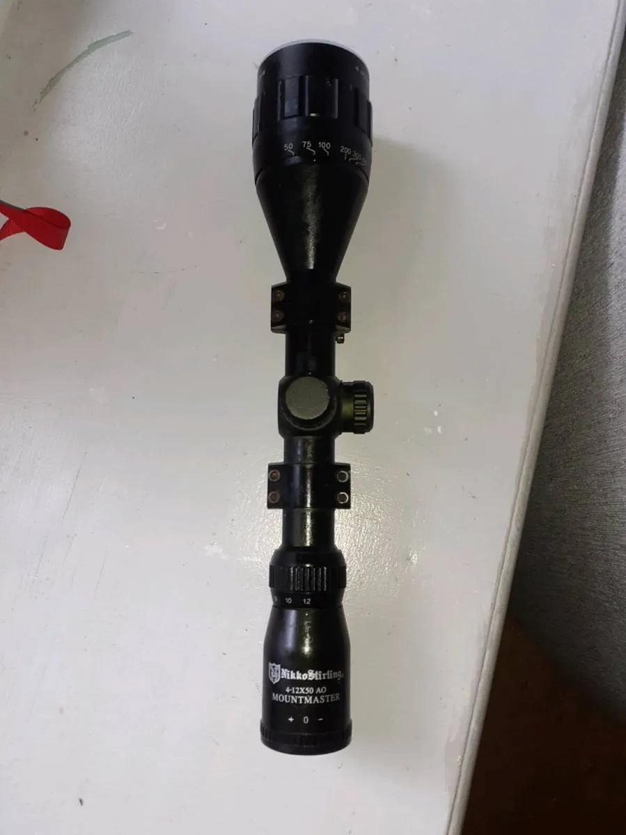 Nikko Stirling Mountmaster 4-12x50 AO scope - Image 3
