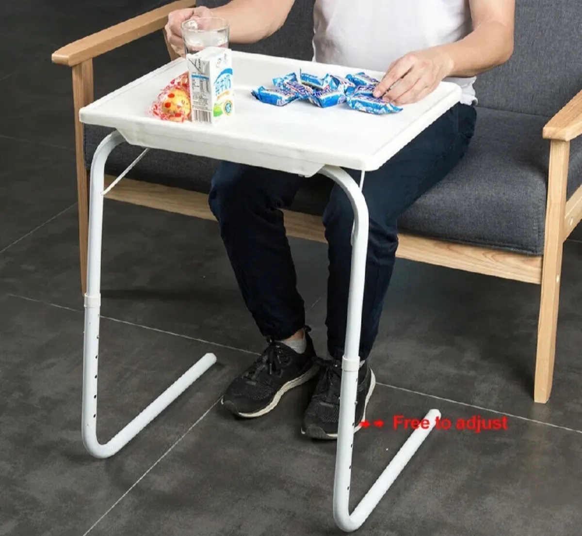 Folding Adjustable Laptop Table Portable Desk NEW - Image 2