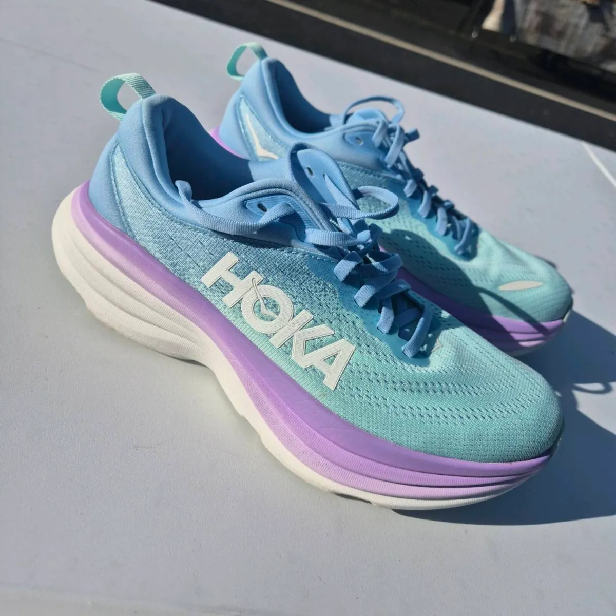 Hoka Bondi 8 UK 7, Excellent Condition - Image 1