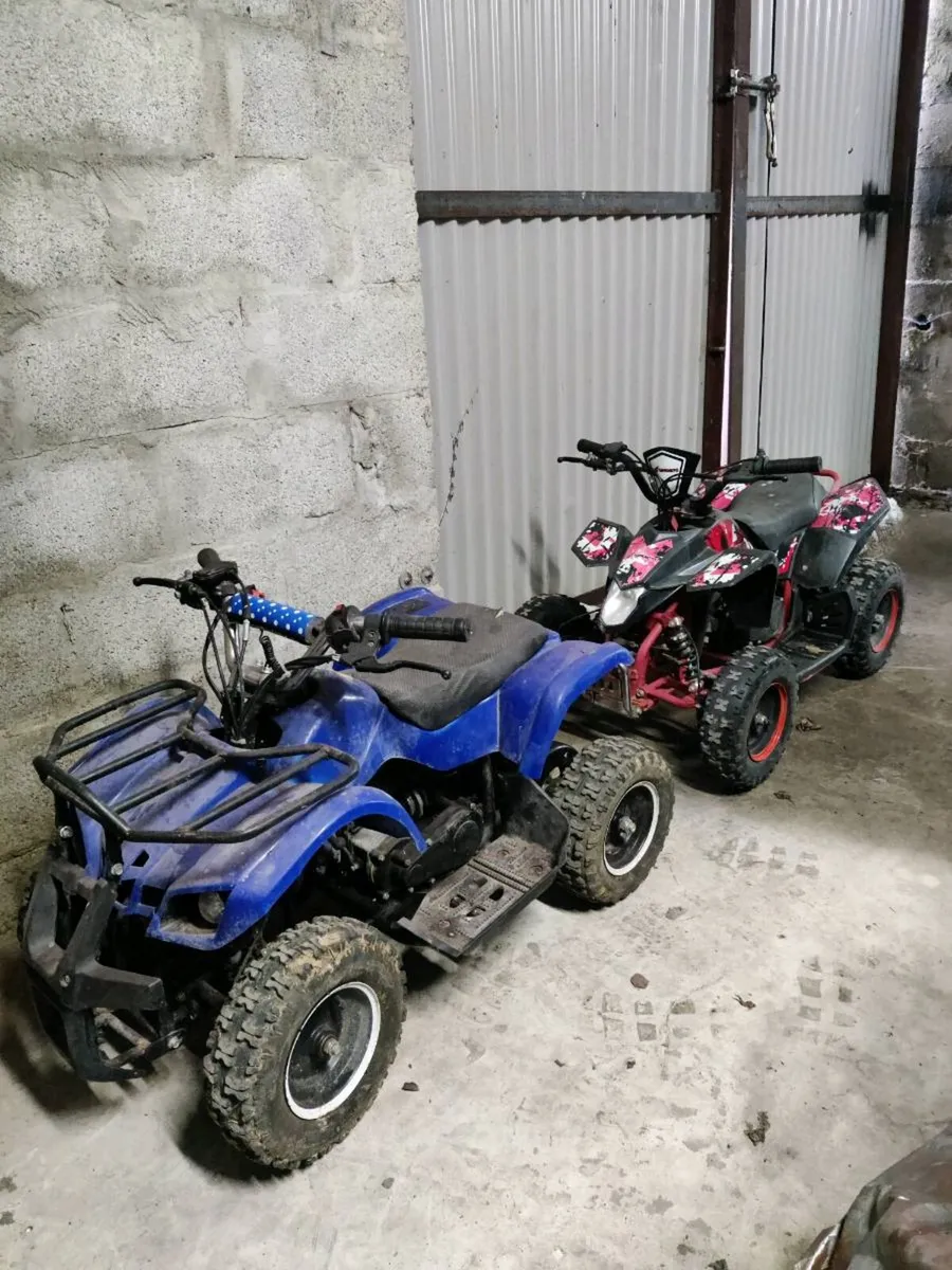 2 small 50cc quads - Image 1