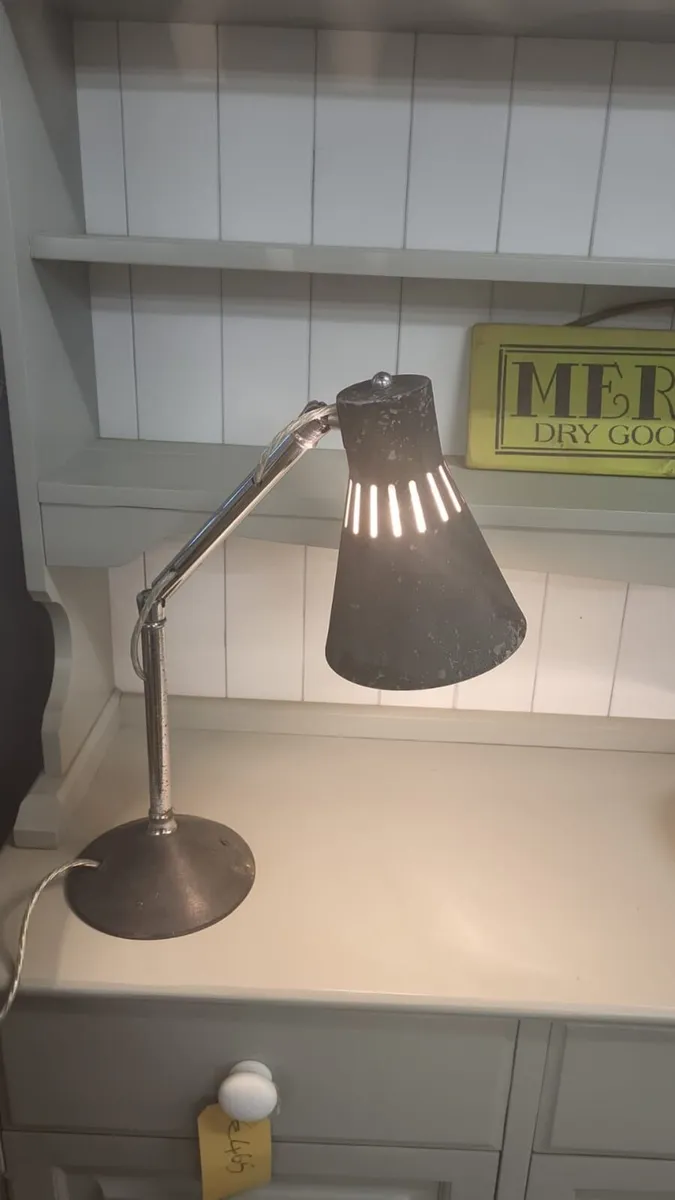 1950s adjustable table lamp - Image 1