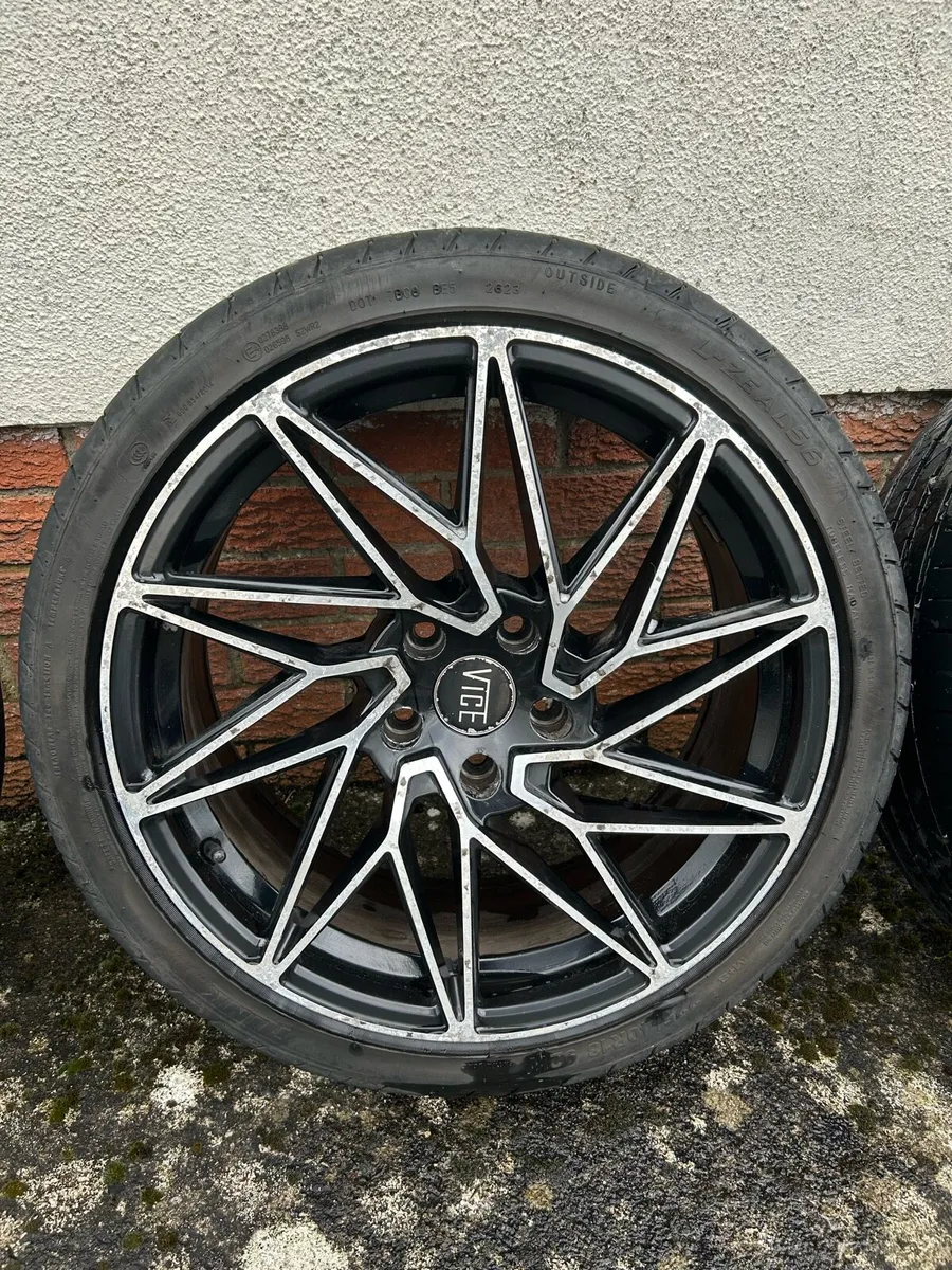 VICE 18” 5x112 Alloys with Tyres - Image 4