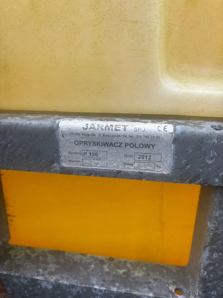 300lt Jarmet Boom Sprayer - Image 2