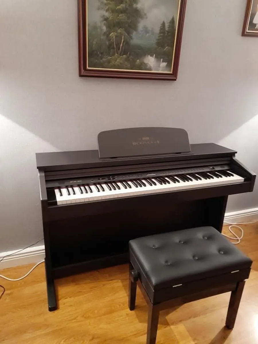 Digital Piano and Stool
