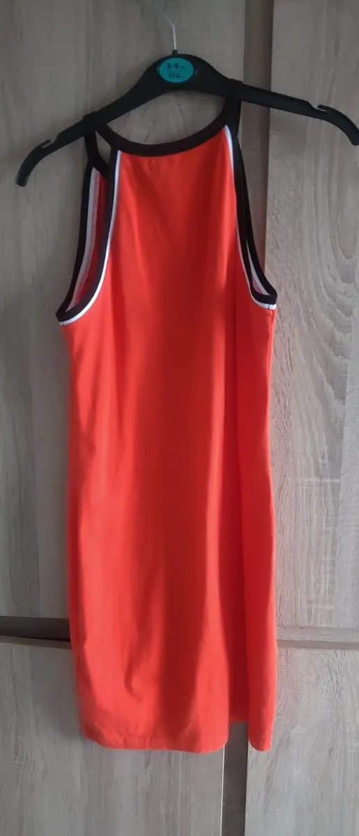 RED non padded lace bodysuit fits s Sm - Image 3