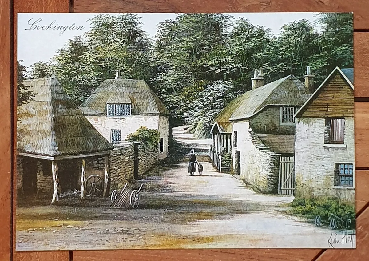 UK Places on Postcards - Drawings & Paintings #1 - Image 4