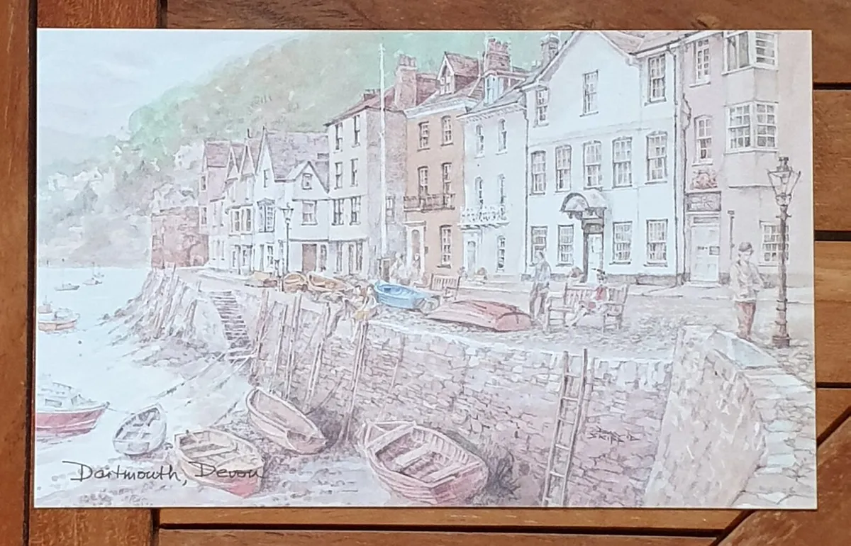 UK Places on Postcards - Drawings & Paintings #2 - Image 2