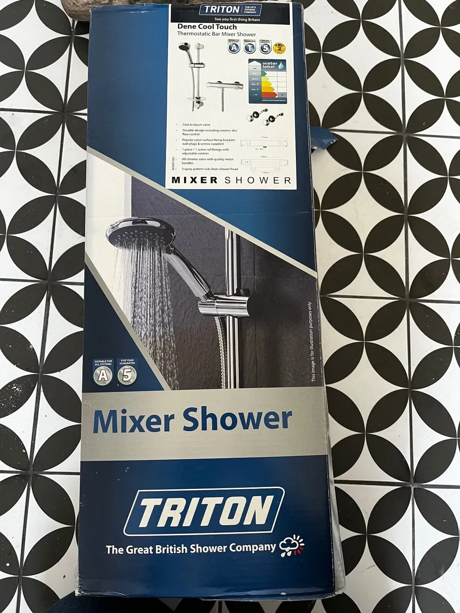 Triton Dene Cool Touch thermo bar mixer shower - Image 1