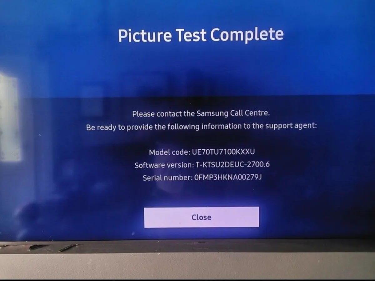 Samsung 70" Tv (faulty) - Image 2