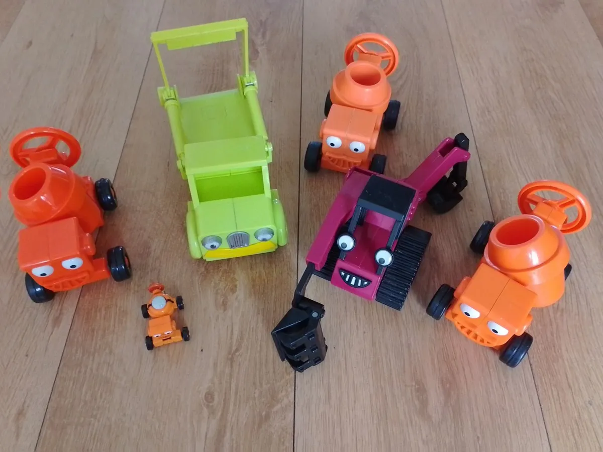 BOB THE BUILDER PLASTIC & DIECAST METAL TOYS. - Image 2
