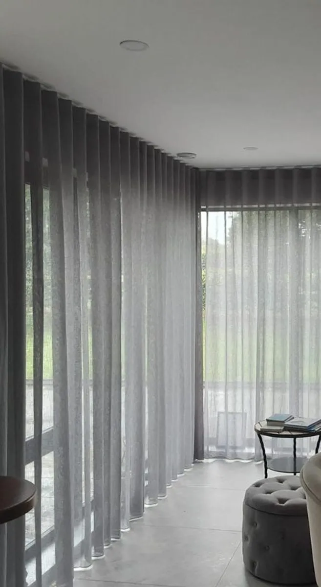 Voille Wave Curtains - Image 1
