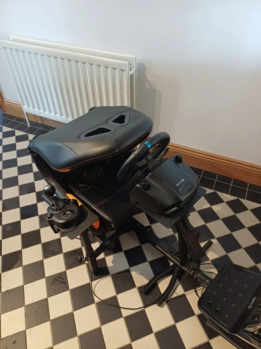 LOGITECH Chair, Racing Wheel, Pedals and Shifter - Image 3