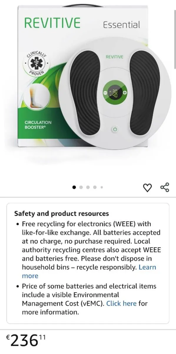 Revitive Circulation Booster RRP €230 - Image 4