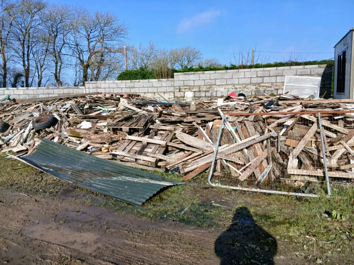 Construction timber free to take away