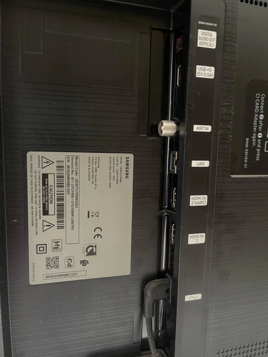 50 inch Samsung TV - Image 2