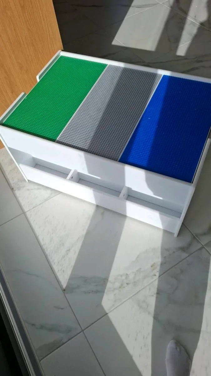 Large lego table with built in storage - Image 1