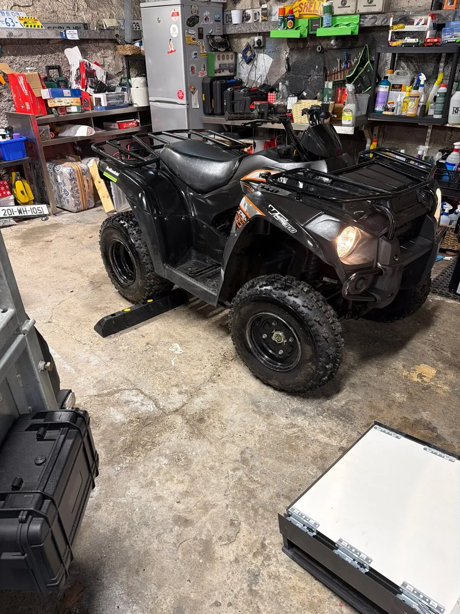 Kawasaki KVF300 farm quad bike - Image 1