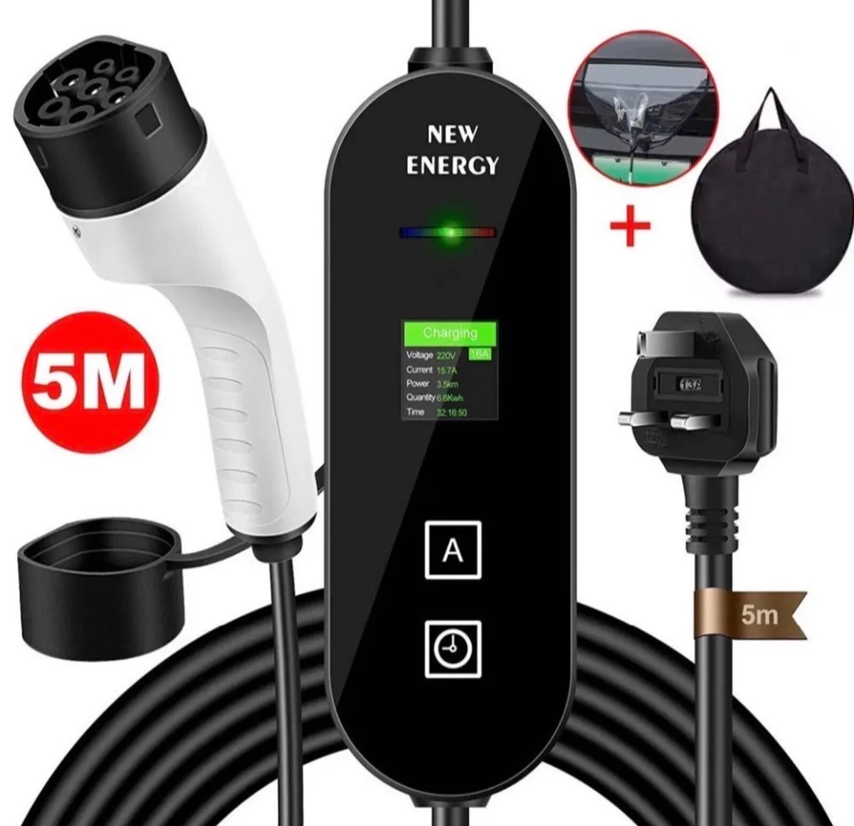 EV Charger Cable Type 2 Charging Cable NEW - Image 1