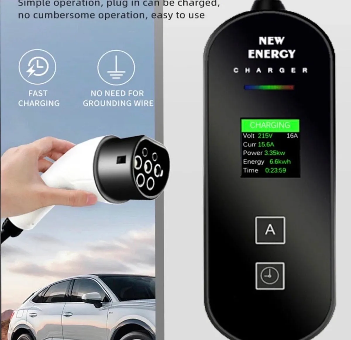 EV Charger Cable Type 2 Charging Cable NEW - Image 3