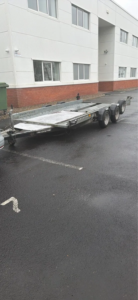 Ifor Williams ct136 HD car transporter 13ft x6”1 - Image 1