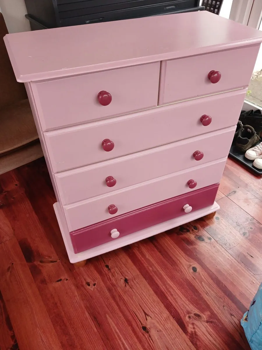 Chest of drawers x 2 Creeslough area - Image 1