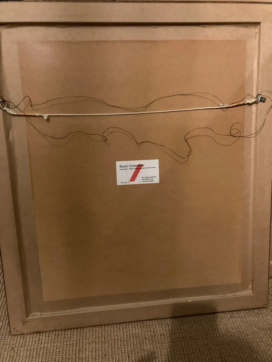 The grey horse ‘ framed print - Image 2