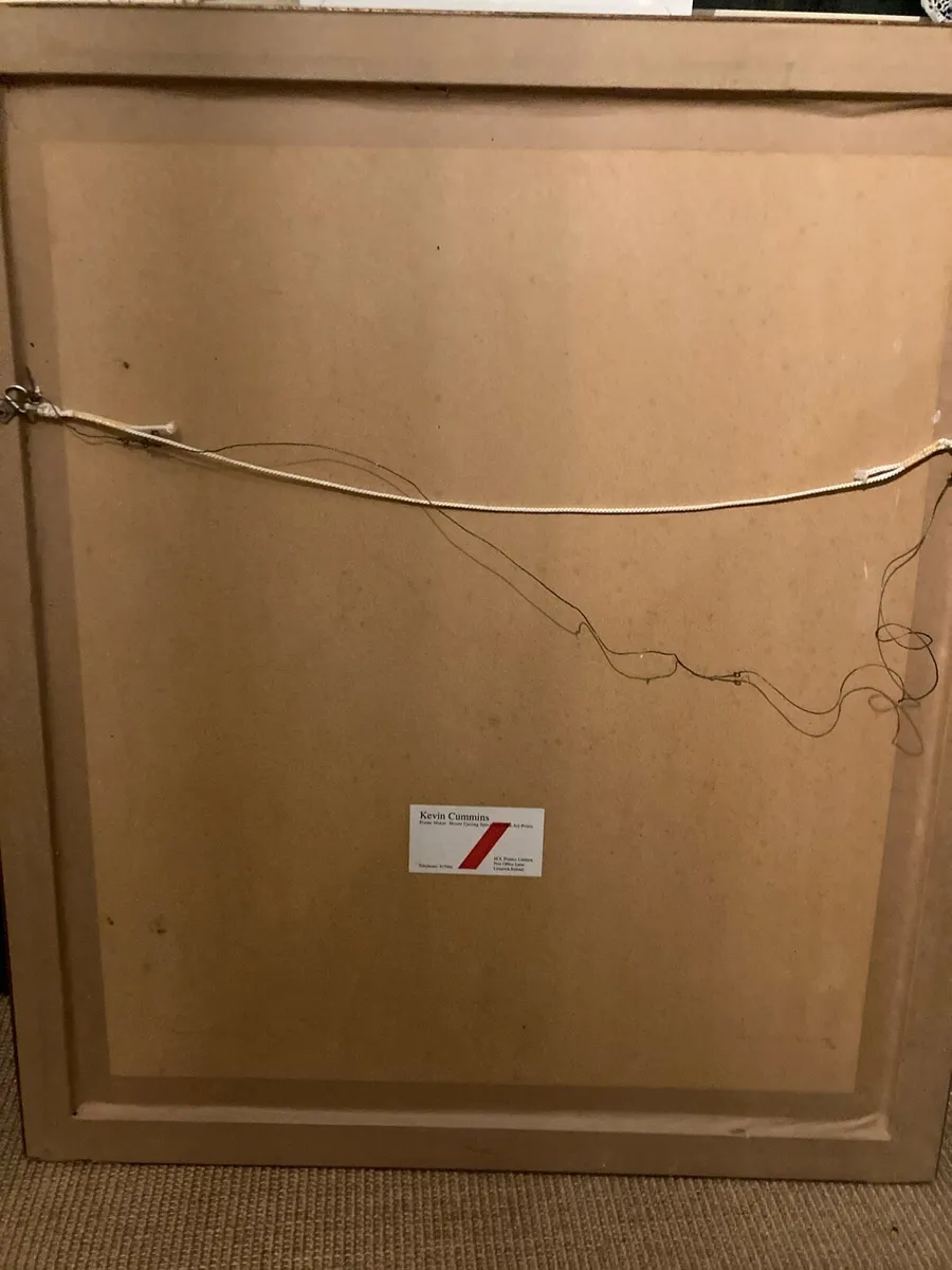 Framed print of ‘A woman saying grace ‘ - Image 2