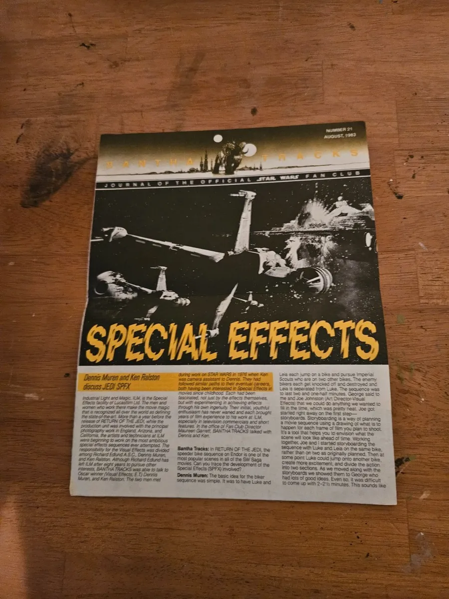 Vintage Star Wars Bantha Tranks Fan Club - Image 1