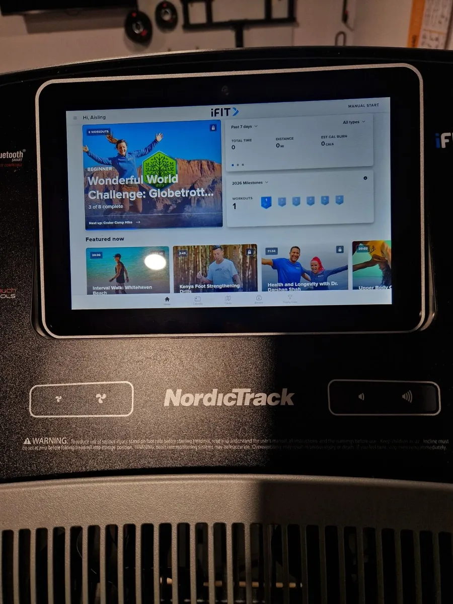 Commercial treadmill, Nordic track 1750 - Image 3