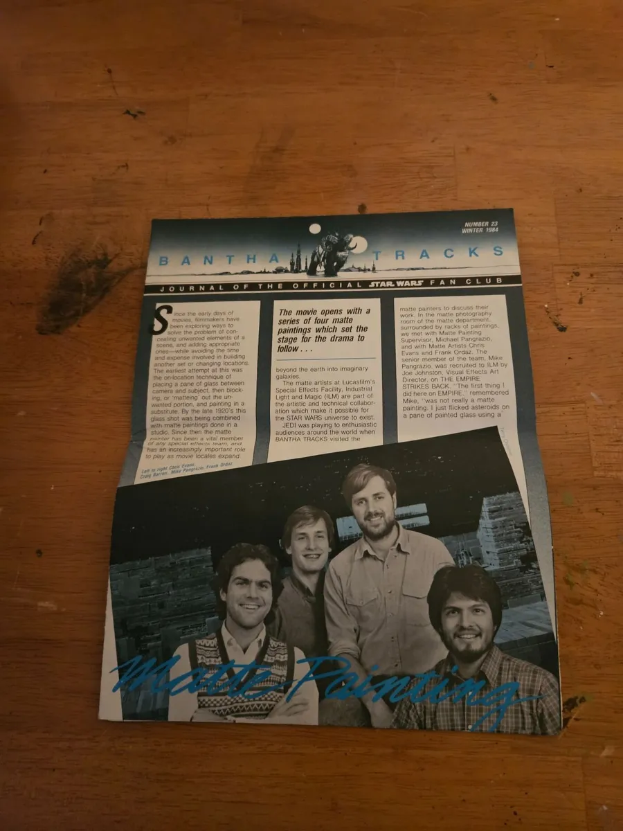 Vintage Star Wars Bantha Tracks Fan Club - Image 1