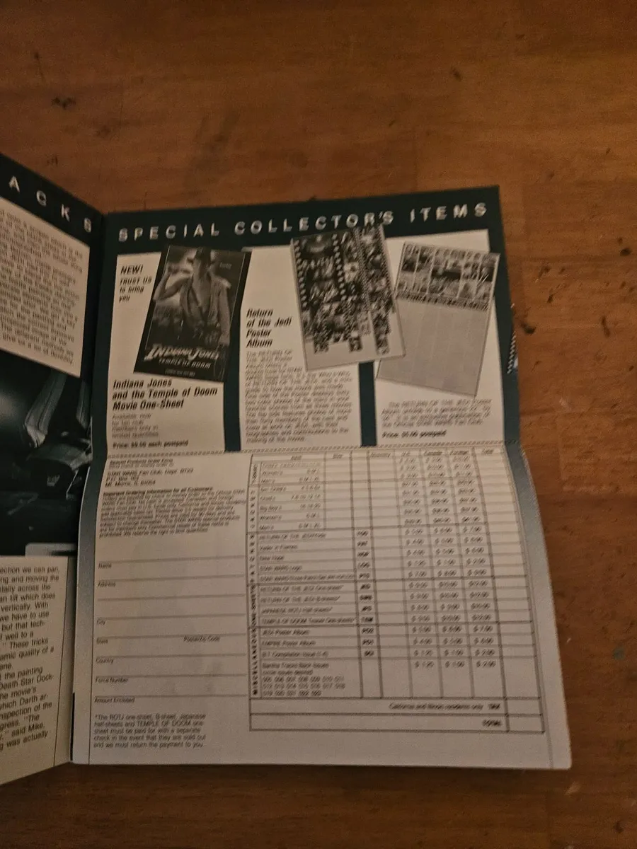 Vintage Star Wars Bantha Tracks Fan Club - Image 3