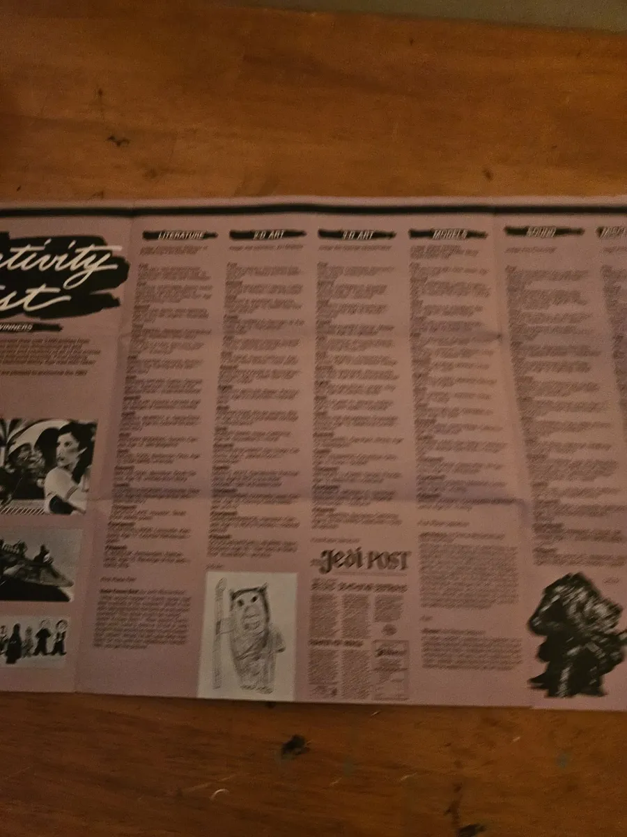 Vintage Star Wars Bantha Tracks Fan Club Magazine - Image 3