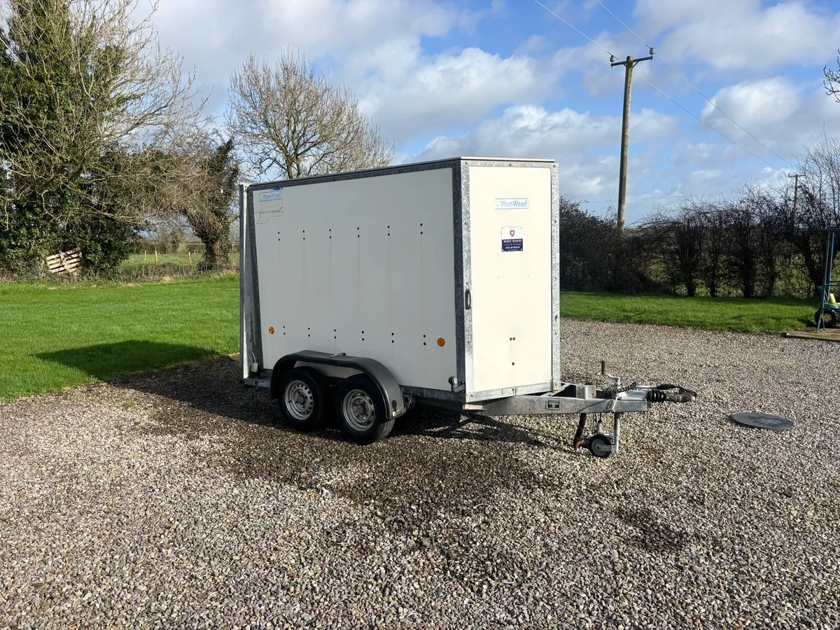 Ifor Williams 8x4 box trailer - Image 1